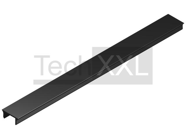 Coverprofiel 8 Alu zwart 2000mm compatibel met Item 0.0.265.60