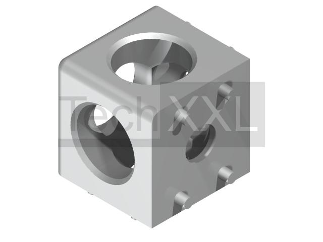 Kubus connector 8 30x30 3D compatibel met Bosch 3842523873