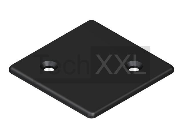 Afdekkap 8 80x80 ZN zwart compatibel met Item 0.0.427.13