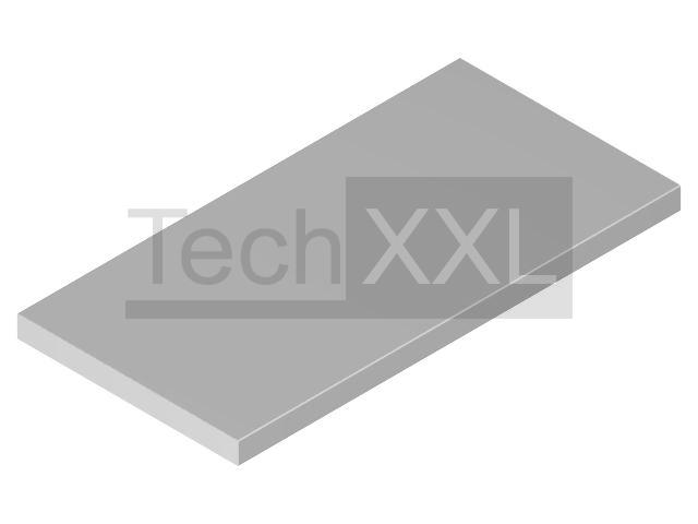 Vlak profiel 40x10 Rz0,8